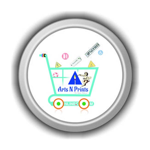 all types of personalized or customized badges from artsNprints.com